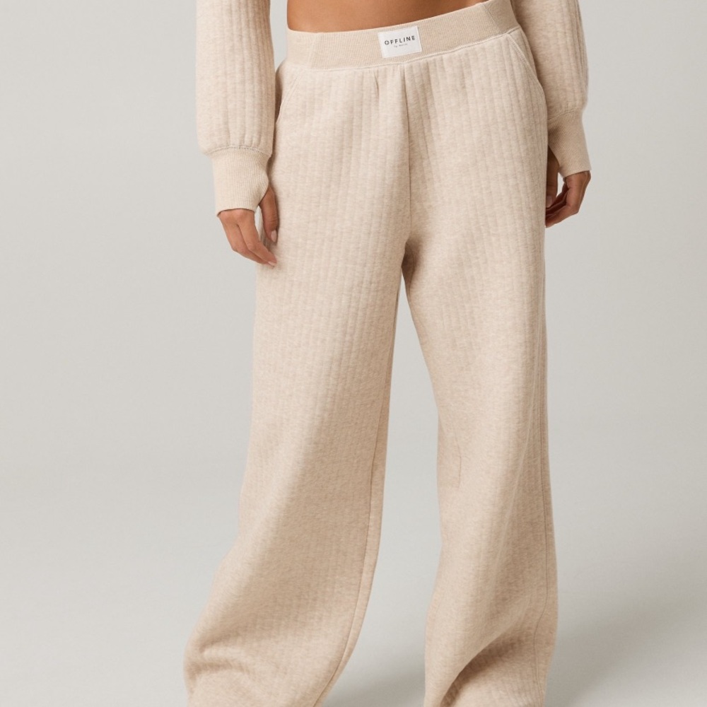 Aerie coffee run trousers